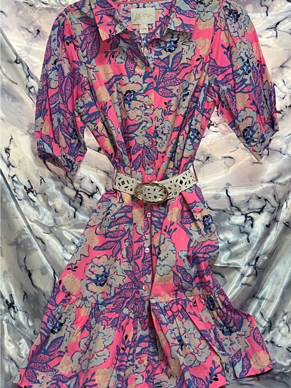 Bright Floral Dress from Lilly Pulitzer NWT - Picture 4 of 7